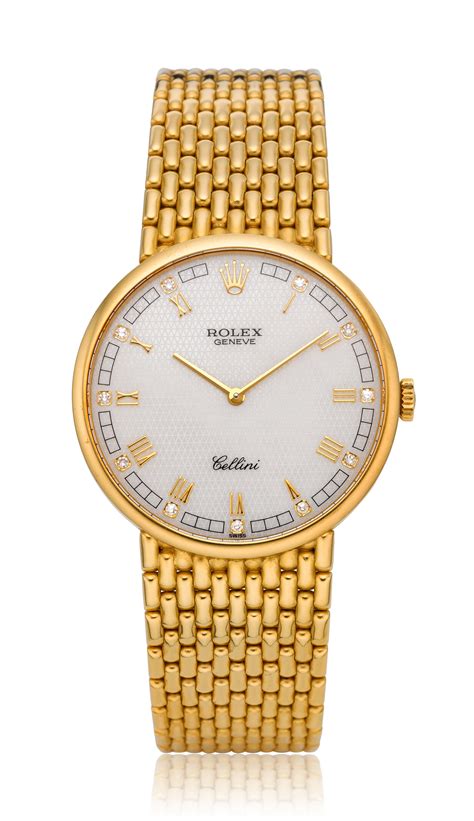 rolex dress watch price|Rolex cellini 18k gold watch.